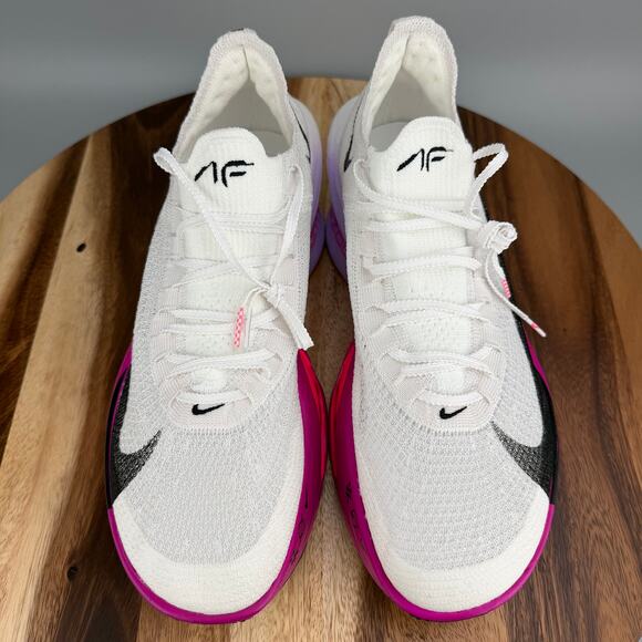 Nike Air Zoom Alphafly Next% 3 White Purple Running Shoes Men's 13 FD8311-100 - Picture 3 of 8